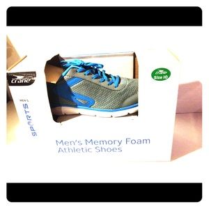 crane memory foam walking shoes